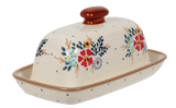 Butter Dish, American, 4" x 7.5" in "Country Pride" by Manufaktura | M074T-GM13