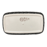 Butter Dish, American, 4" x 7.5" in "Metro" by Manufaktura | M074T-WCZM