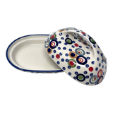 Butter Dish, Fancy, 5" x 7" in "Bubble Machine" by Manufaktura | M077M-AS38