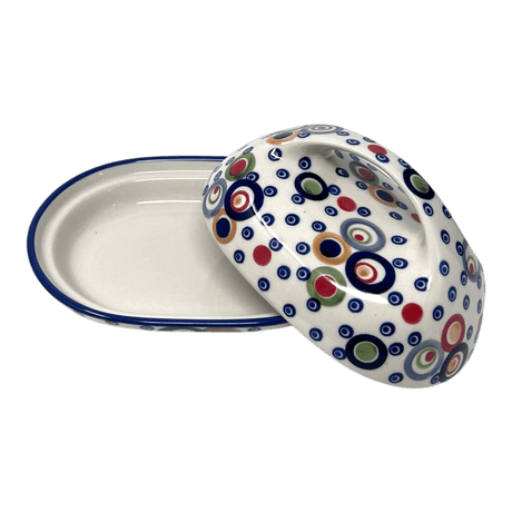 Butter Dish, Fancy, 5" x 7" in "Bubble Machine" by Manufaktura | M077M-AS38