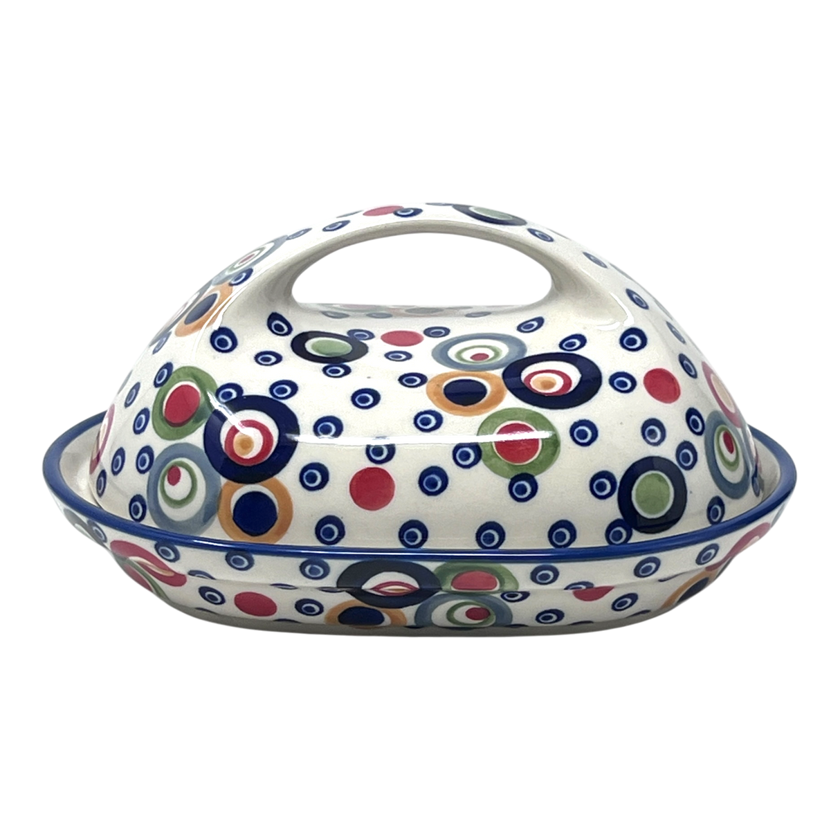 Butter Dish, Fancy, 5" x 7" in "Bubble Machine" by Manufaktura | M077M-AS38