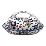 Butter Dish, Fancy, 5" x 7" in "Bubble Machine" by Manufaktura | M077M-AS38