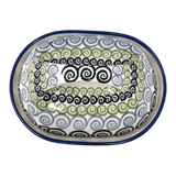 Butter Dish, Fancy, 5" x 7" in "Hypnotic Whirlpool" by Manufaktura | M077M-CGZC