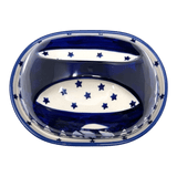 Butter Dish, Fancy, 5" x 7" in "Winter's Eve" by Manufaktura | M077S-IBZ