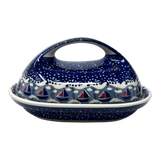Butter Dish, Fancy, 5" x 7" in "Smooth Sailing" by Manufaktura | M077T-DPMA