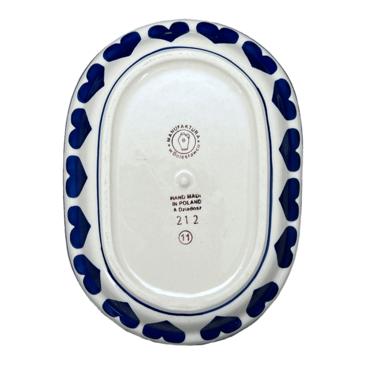 Butter Dish, Fancy, 5" x 7" in "Whole Hearted" by Manufaktura | M077T-SEDU