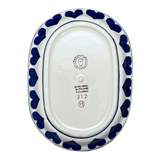 Butter Dish, Fancy, 5" x 7" in "Whole Hearted" by Manufaktura | M077T-SEDU