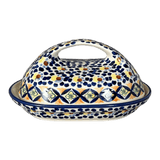 Butter Dish, Fancy, 5" x 7" in "Kaleidoscope" by Manufaktura | M077U-ASR