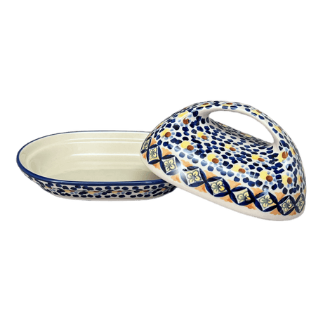 Butter Dish, Fancy, 5" x 7" in "Kaleidoscope" by Manufaktura | M077U-ASR