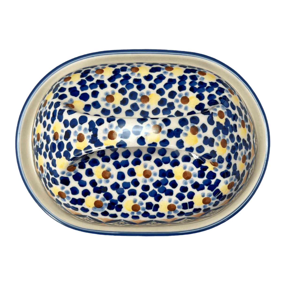 Butter Dish, Fancy, 5" x 7" in "Kaleidoscope" by Manufaktura | M077U-ASR