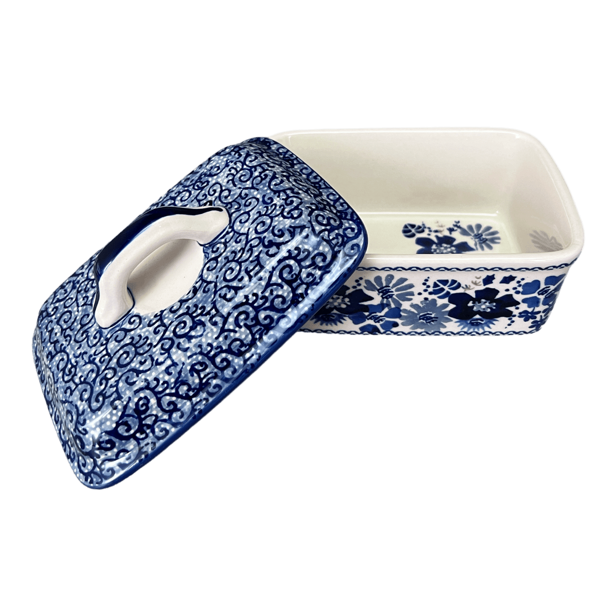 Butter Box, 5.75" x 4.25" in "Blue Life" by Manufaktura | M078S-EO39