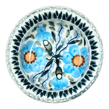 Bowl, Round, 3.5" in "Baby Blue Blossoms" by Manufaktura | M081S-JS49