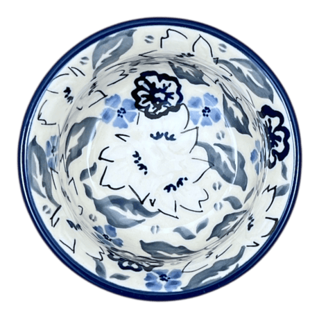 Bowl, Round, 3.5" in "Blue Polish Garden" by Manufaktura | M081S-JZ46