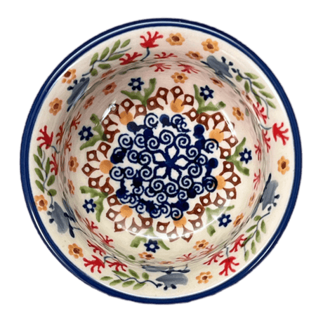 Bowl, Round, 3.5" in "Wildflower Delight" by Manufaktura | M081S-P273