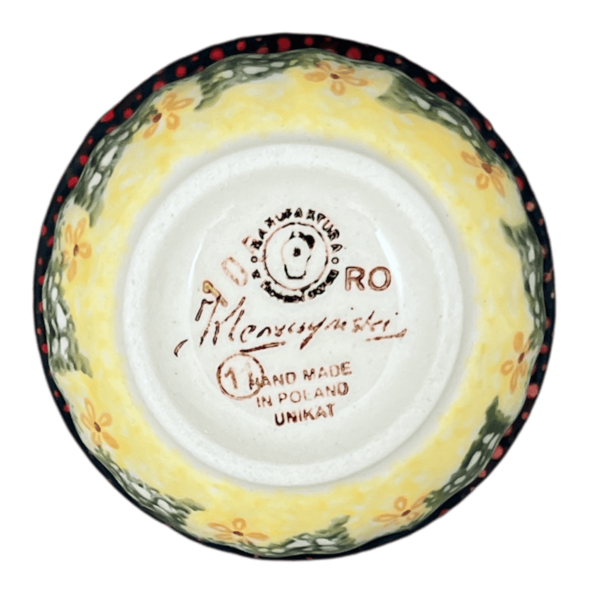 Bowl, Round, 3.5" in "Sunshine Grotto" by Manufaktura | M081S-WK52