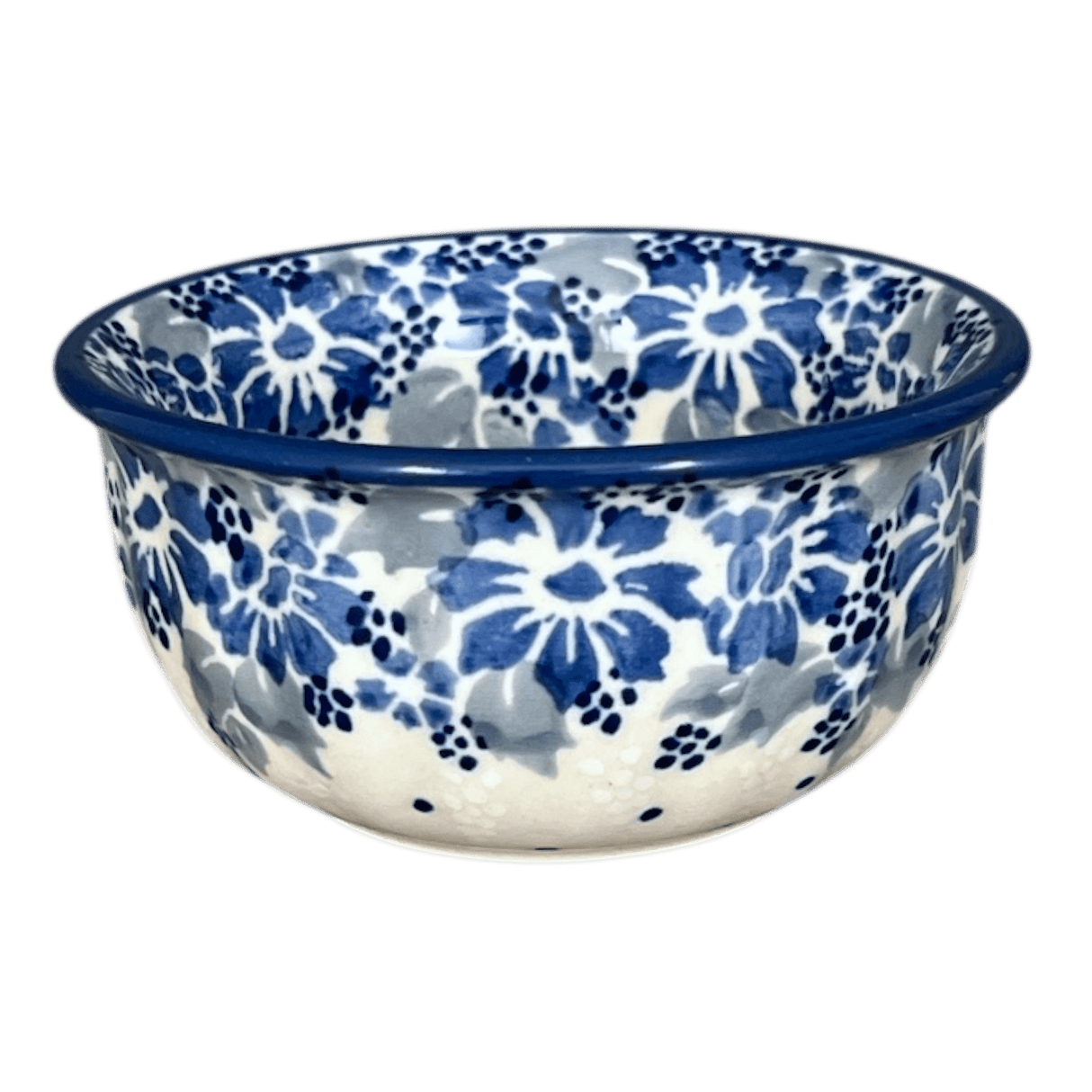 Bowl, Round, 3.5" in "Winter Hibiscus" by Manufaktura | M081U-JZ42