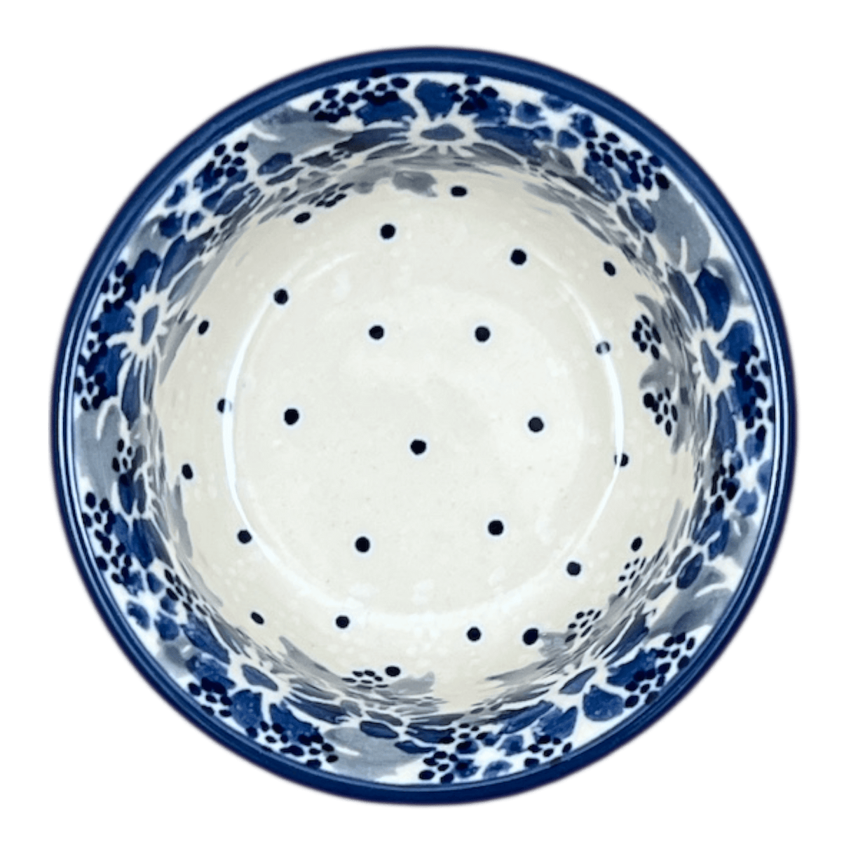Bowl, Round, 3.5" in "Winter Hibiscus" by Manufaktura | M081U-JZ42