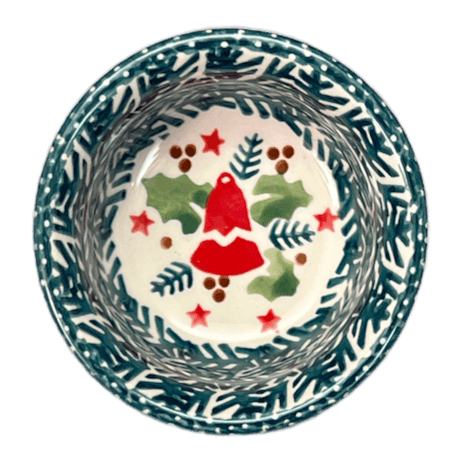 Bowl, Round, 3.5" in "Evergreen Bells" by Manufaktura | M081U-PZDG