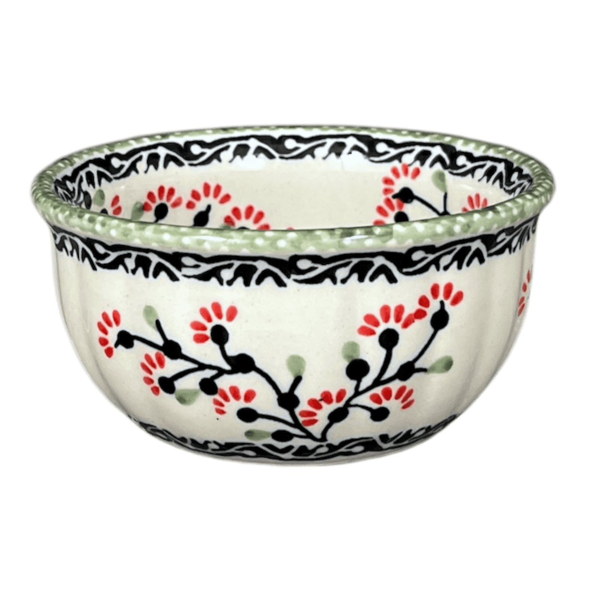 Bowl, Round, 4.5" in "Cherry Blossoms" by Manufaktura | M082S-DPGJ