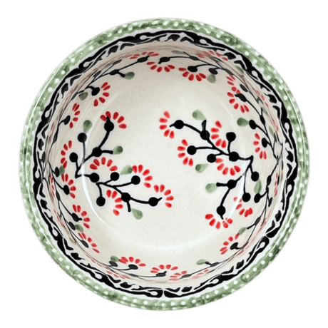 Bowl, Round, 4.5" in "Cherry Blossoms" by Manufaktura | M082S-DPGJ