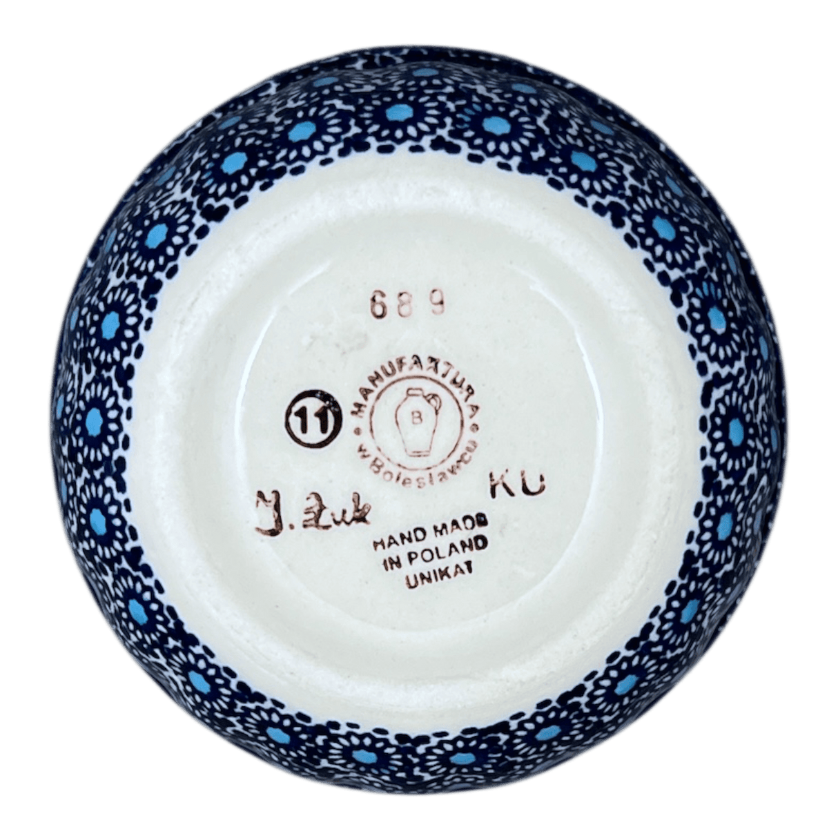 Bowl, Round, 4.5" in "Festive Flowers" by Manufaktura | M082S-IZ16