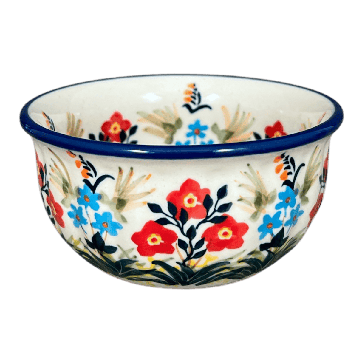 Bowl, Round, 4.5" in "Bundled Bouquets" by Manufaktura | M082S-JZ33