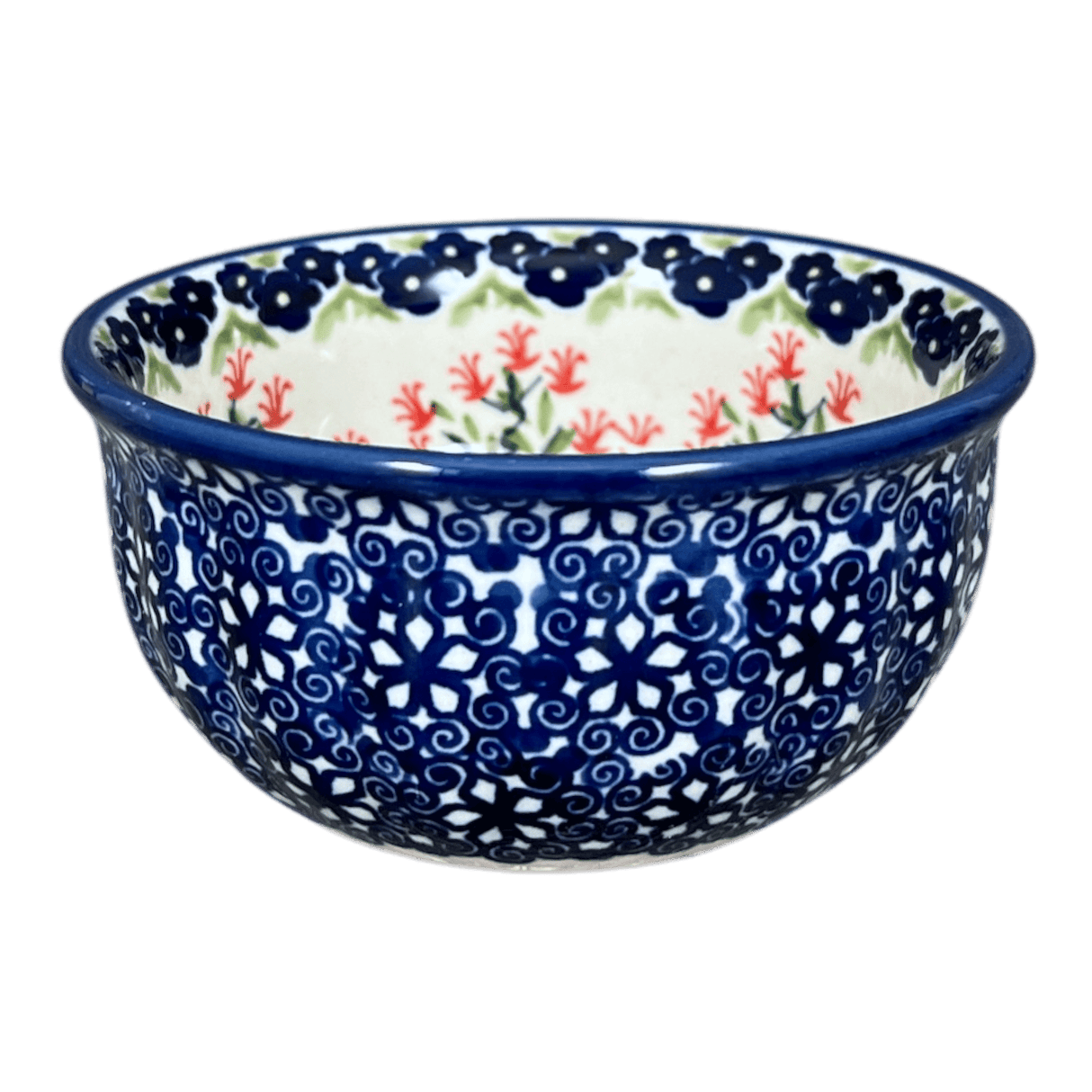 Bowl, Round, 4.5" in "Burning Thistle" by Manufaktura | M082S-P270