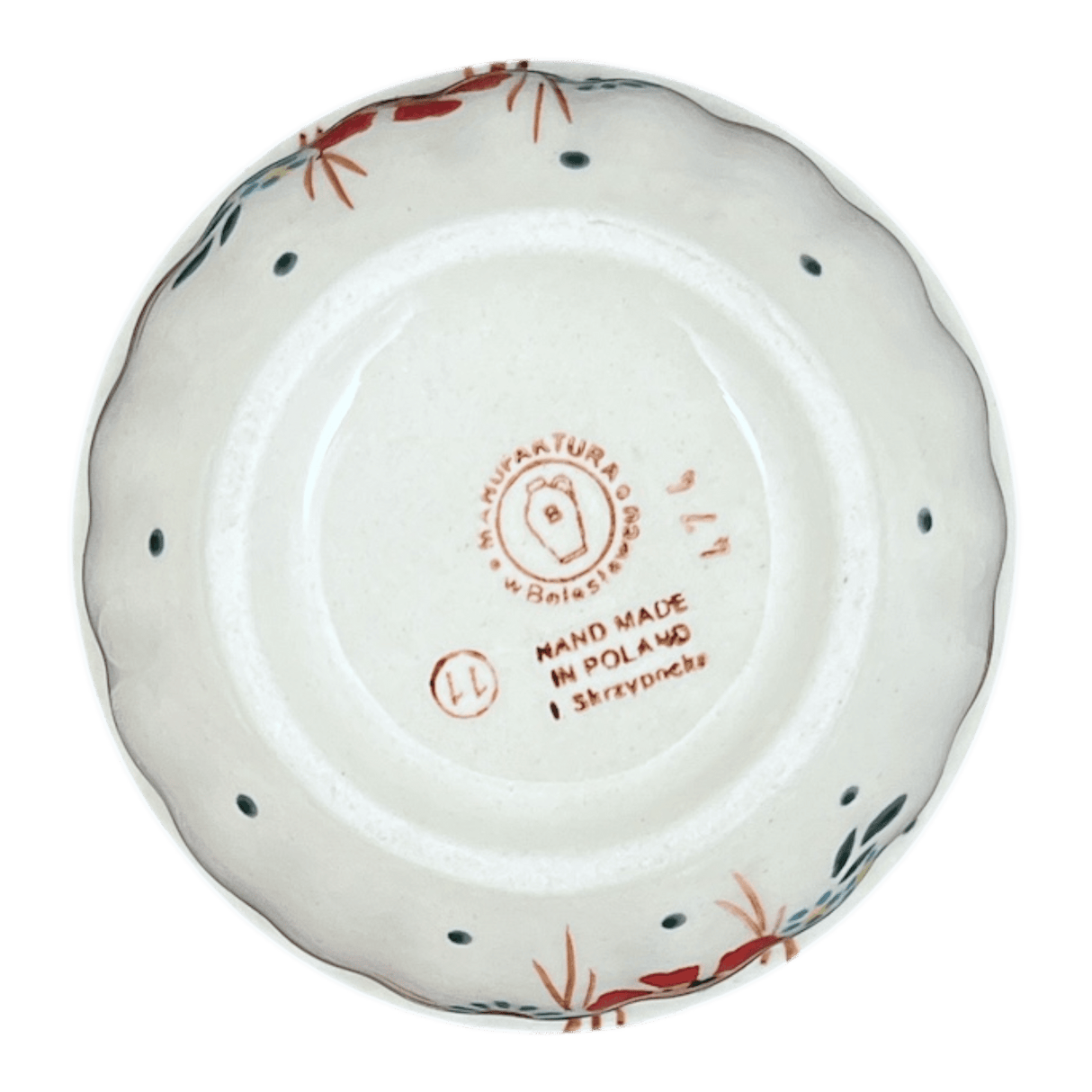 Bowl, Round, 4.5" in "Country Pride" by Manufaktura | M082T-GM13