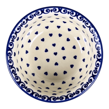 Bowl, Round, 4.5" in "Heartfelt Blue" by Manufaktura | M082T-PS02