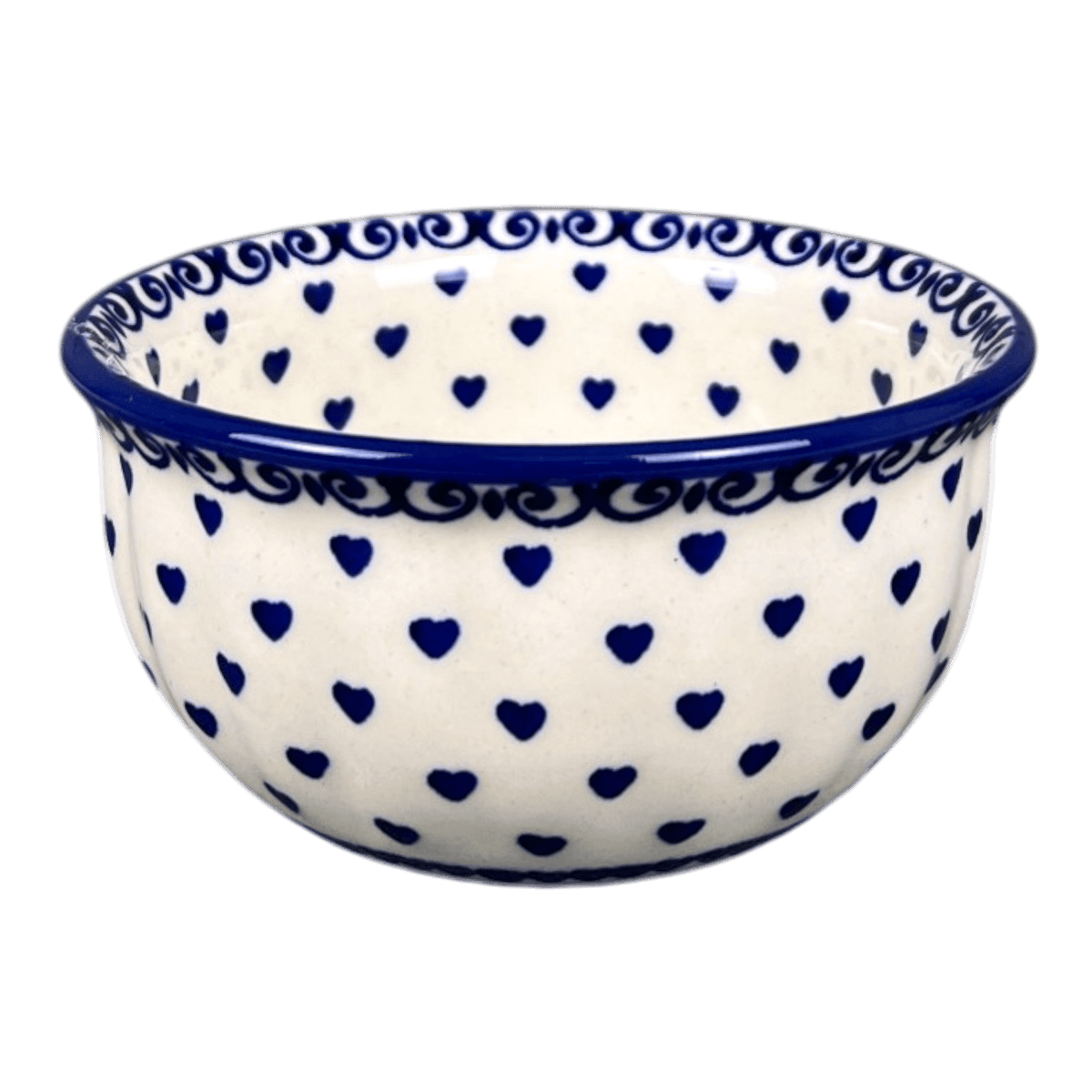 Bowl, Round, 4.5" in "Heartfelt Blue" by Manufaktura | M082T-PS02
