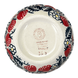 Bowl, Round, 4.5" in "Strawberry Fields" by Manufaktura | M082U-AS59