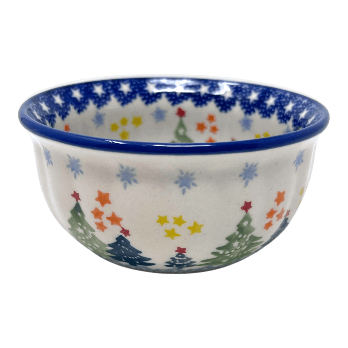 Bowl, Round, 4.5" in "Festive Forest" by Manufaktura | M082U-INS6