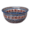 Polish Pottery 5.5" Bowl (Sweet Symphony) | M083S-IZ15 at PolishPotteryOutlet.com
