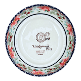 Bowl, Round, 5.5" in "Pink Poinsettia" by Manufaktura | M083S-PS14