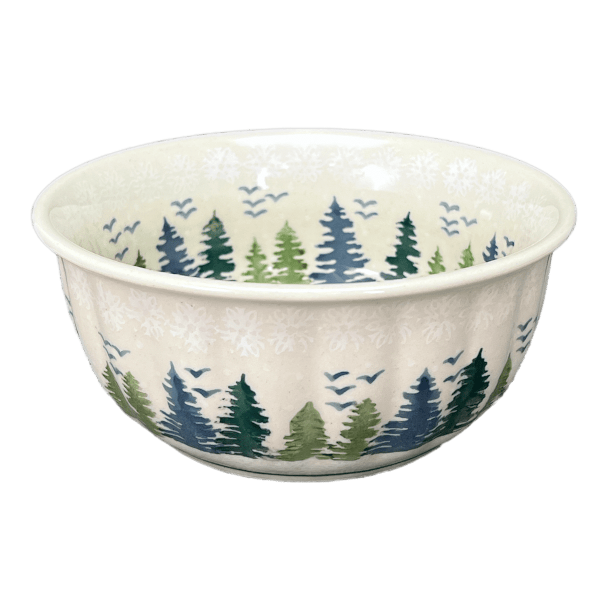 Bowl, Round, 5.5" in "Pine Forest" by Manufaktura | M083S-PS29