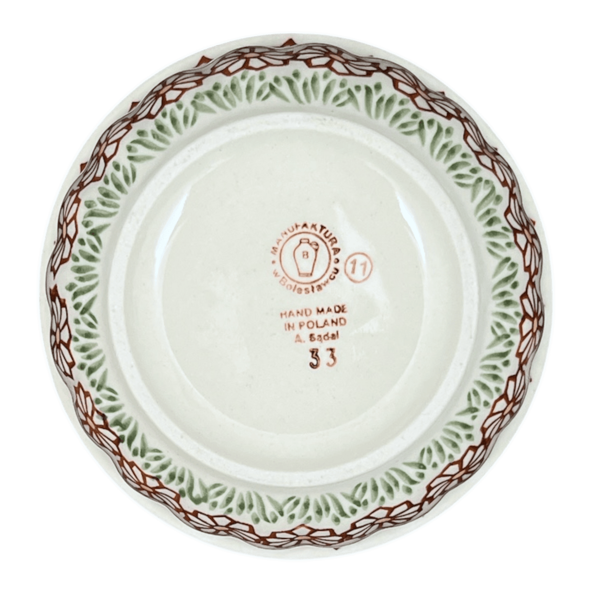 Bowl, Round, 5.5" in "Prairie Garden" by Manufaktura | M083T-DPST