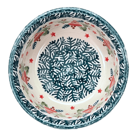 Bowl, Round, 5.5" in "Evergreen Bells" by Manufaktura | M083U-PZDG