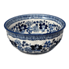 Polish Pottery 6.5" Bowl (Blue Life) | M084S-EO39 at PolishPotteryOutlet.com