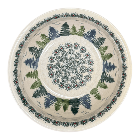 Bowl, Round, 6.5" in "Pine Forest" by Manufaktura | M084S-PS29