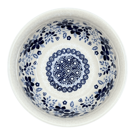 Bowl, Round, 6.5" in "Duet in Blue & White" by Manufaktura | M084S-SB04