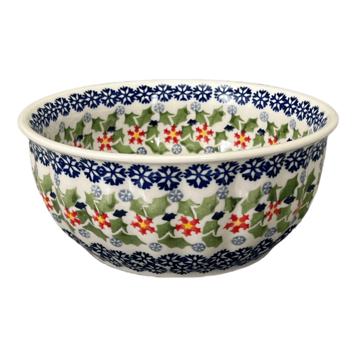 Bowl, Round, 6.5" in "Holly In Bloom" by Manufaktura | M084T-IN13