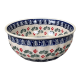 Bowl, Round, 6.5" in "Holiday Cheer" by Manufaktura | M084T-NOS2