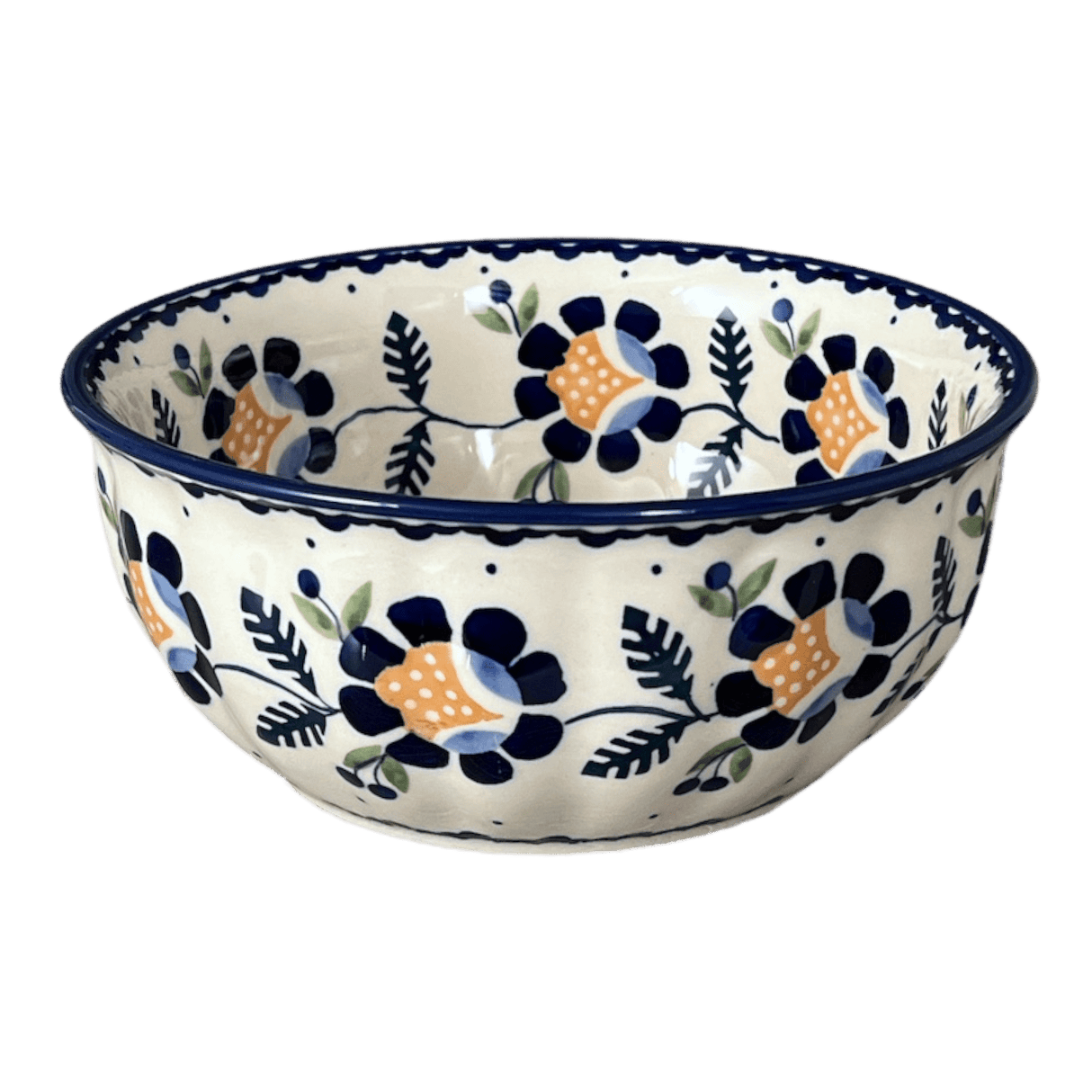 Bowl, Round, 6.5" in "Cornflower" by Manufaktura | M084T-RU