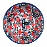 Bowl, Round, 6.5" in "Strawberry Fields" by Manufaktura | M084U-AS59