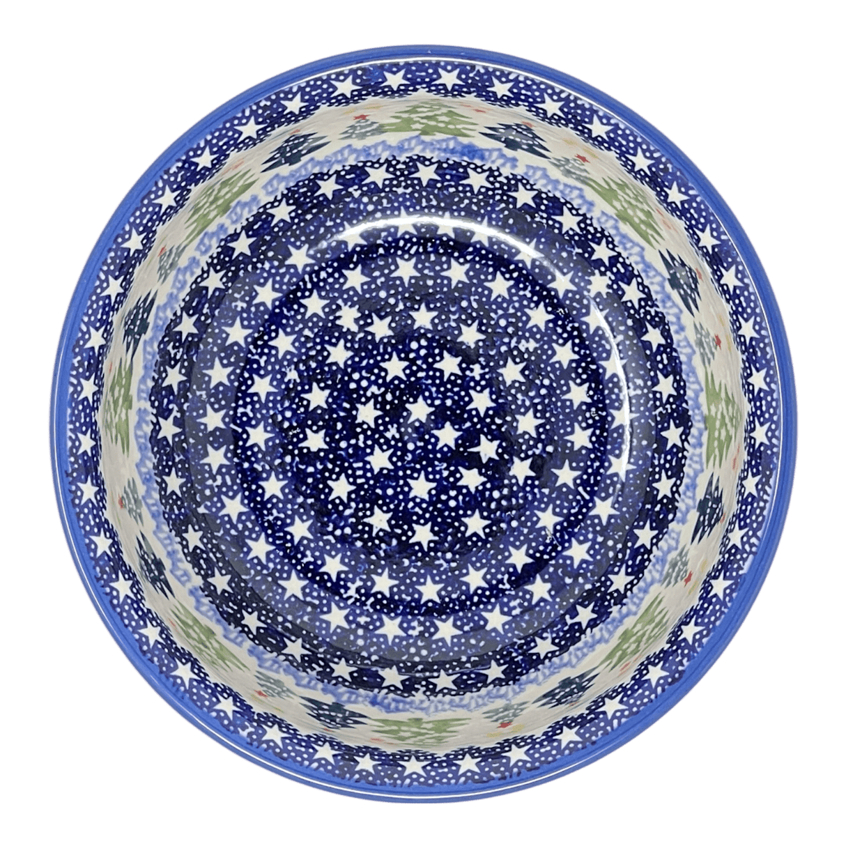 Bowl, Round, 6.5" in "Festive Forest" by Manufaktura | M084U-INS6