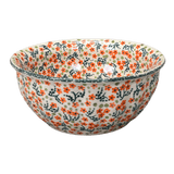 Bowl, Round, 7.75" in "Peach Blossoms" by Manufaktura | M085S-AS46