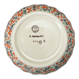 Bowl, Round, 7.75" in "Peach Blossoms" by Manufaktura | M085S-AS46