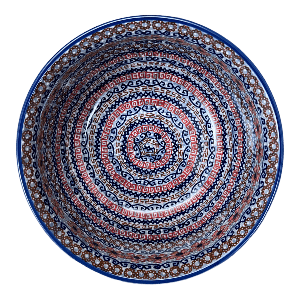 Bowl, Round, 7.75" in "Sweet Symphony" by Manufaktura | M085S-IZ15