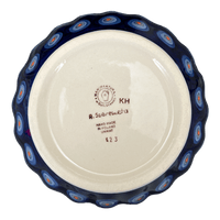 A picture of a Polish Pottery 7.75" Bowl (Harvest Moon) | M085S-ZP01 as shown at PolishPotteryOutlet.com/products/7-75-bowl-harvest-moon-m085s-zp01