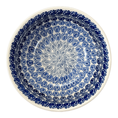 Bowl, Round, 7.75" in "Tulip Blues" by Manufaktura | M085T-GP16